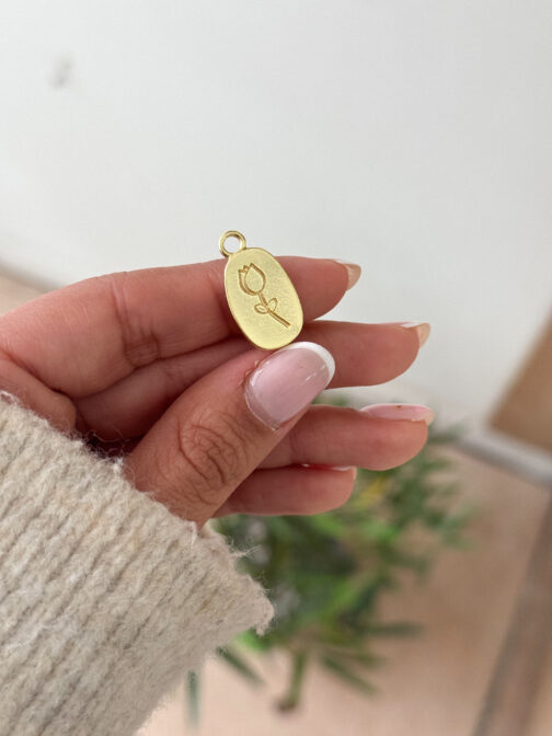 DIJE • MEDALLA ROSA