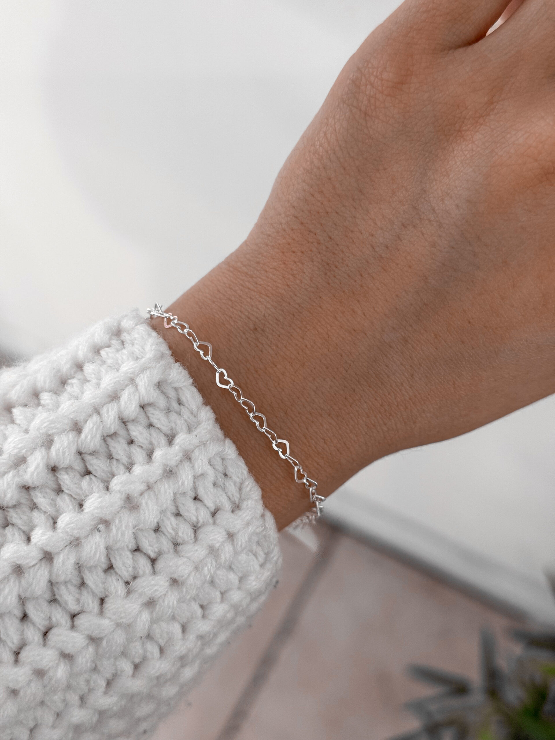 PULSERA CORAZONES ENTRELAZADOS