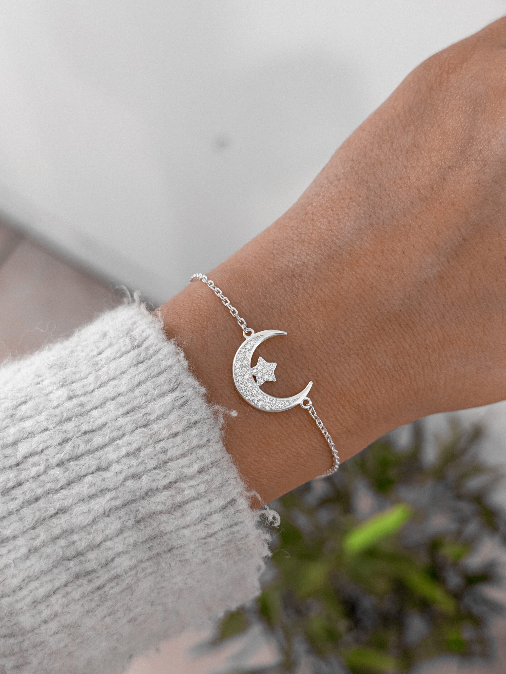 PULSERA LUNA Y ESTRELLA
